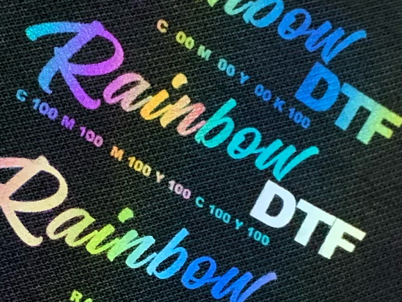 RAINBOW DTF